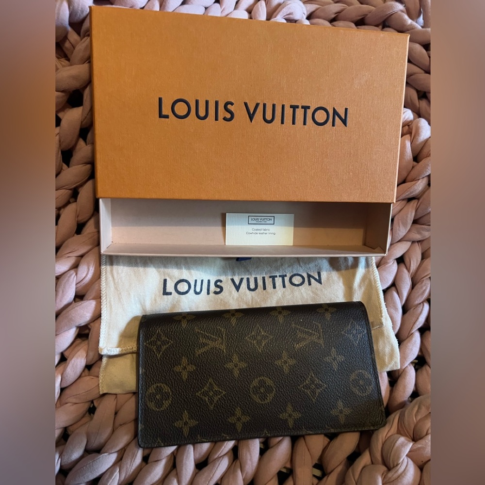 Authentic Monogram “Brazza” Wallet